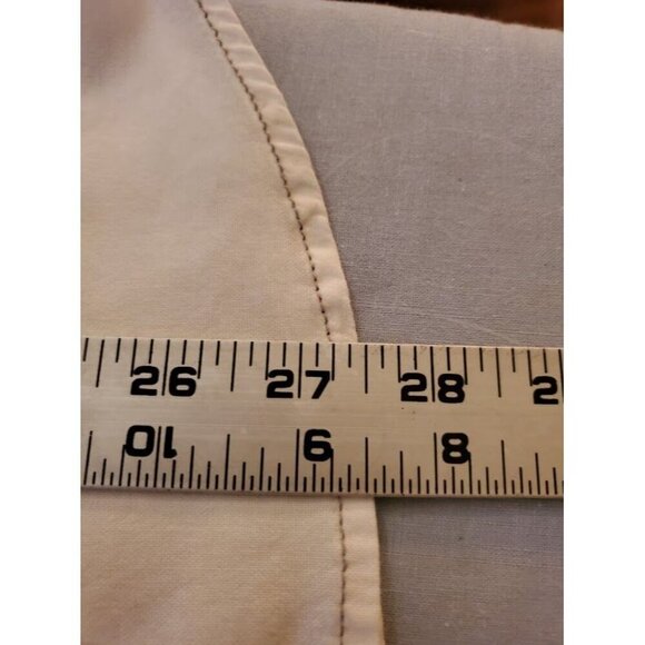 Vintage GUESS XS White Cotton Denim Shirt USA 1981 Collection Button-Down - Picture 8 of 13